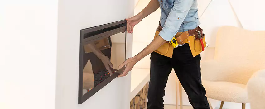 Metal Fireplace Installation in Coachella, California