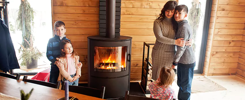 Morso Cast Iron Fireplace Insert Installation in Coachella, California