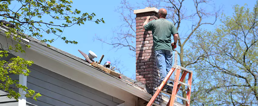 Vinyl and PVC Chimney Flashing Installation in Coachella, CA