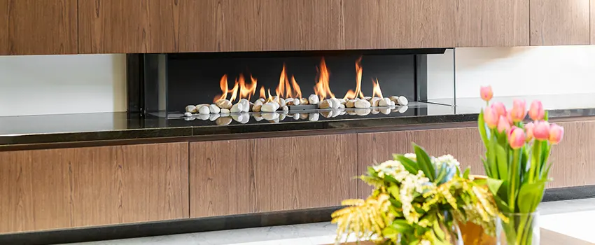 Double-height Fireplace Design Refurbishment in Coachella, California