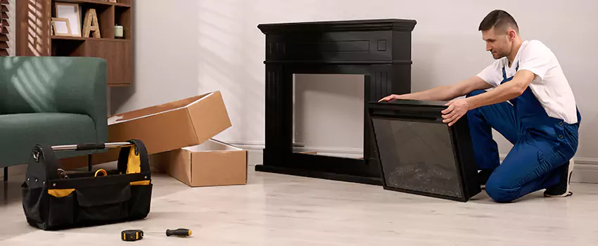 Old Rusted Metal Fireplace Repair And Replacement in Coachella, CA